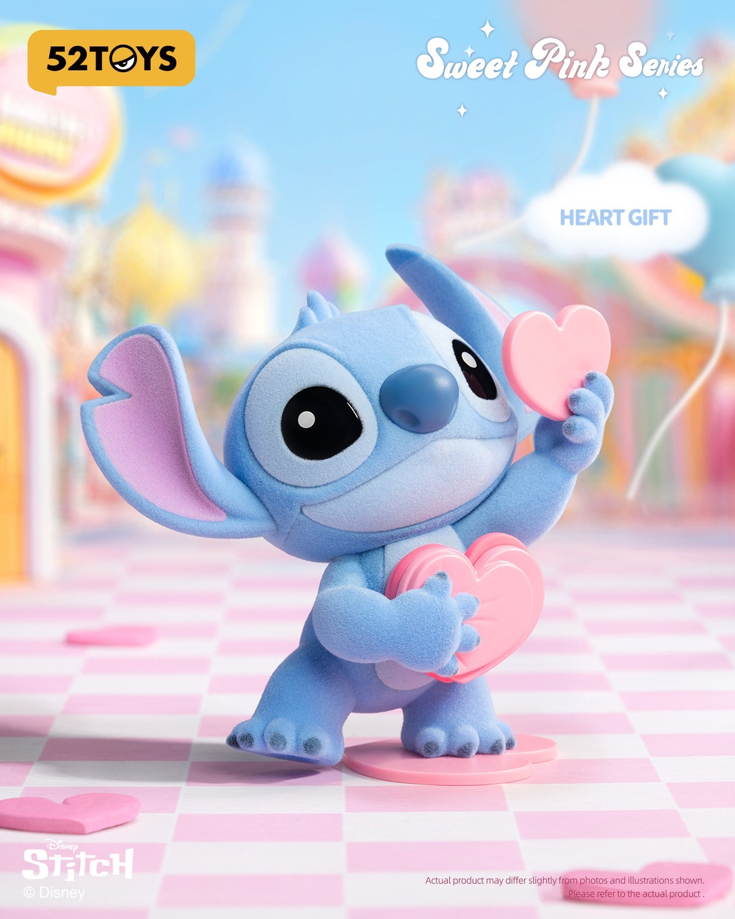 52TOYS Stitch Sweet Pink Series blind box