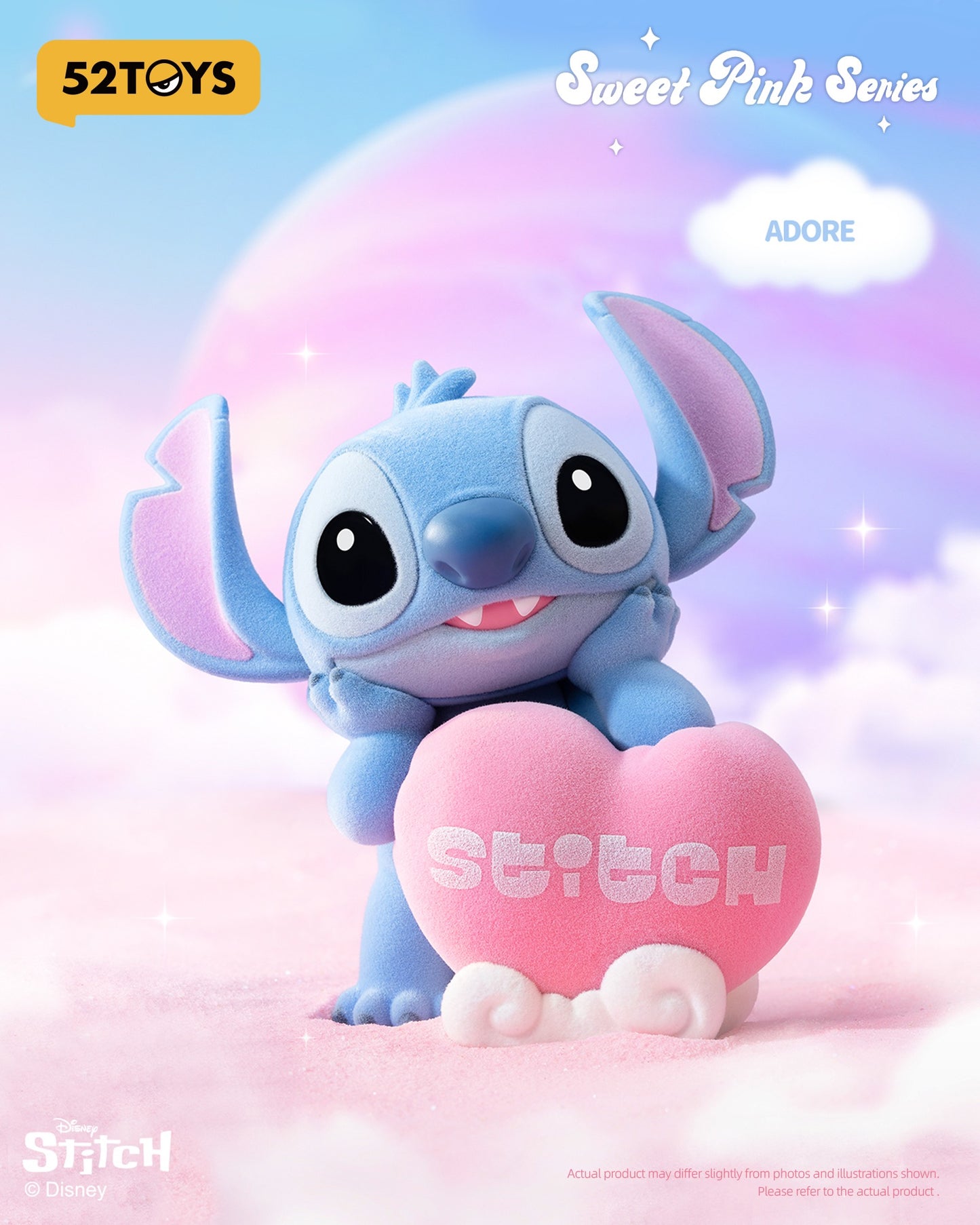 52TOYS Stitch Sweet Pink Series blind box