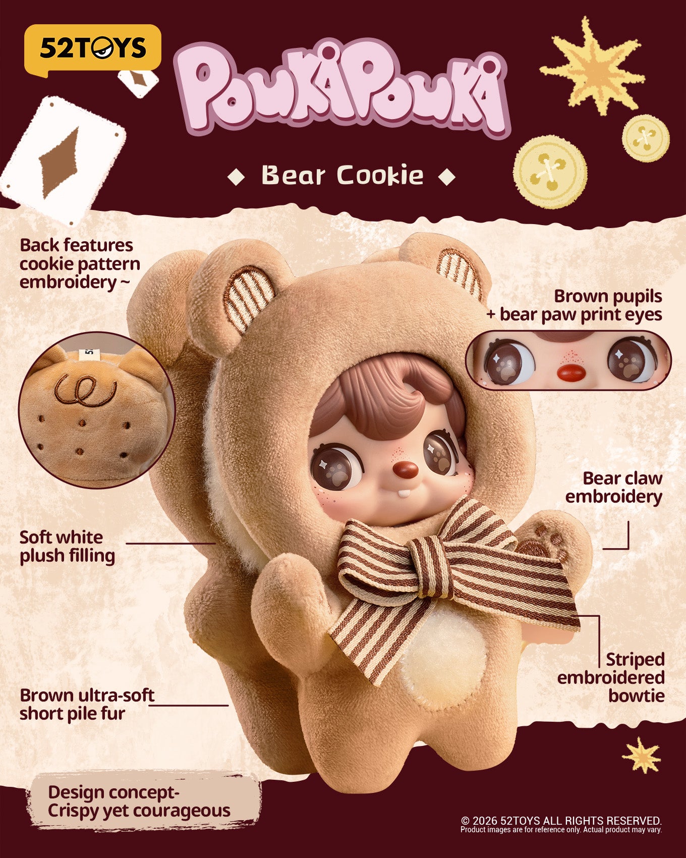 52TOYS PoukaPouka Me & I Vinyl Plush Blind Box