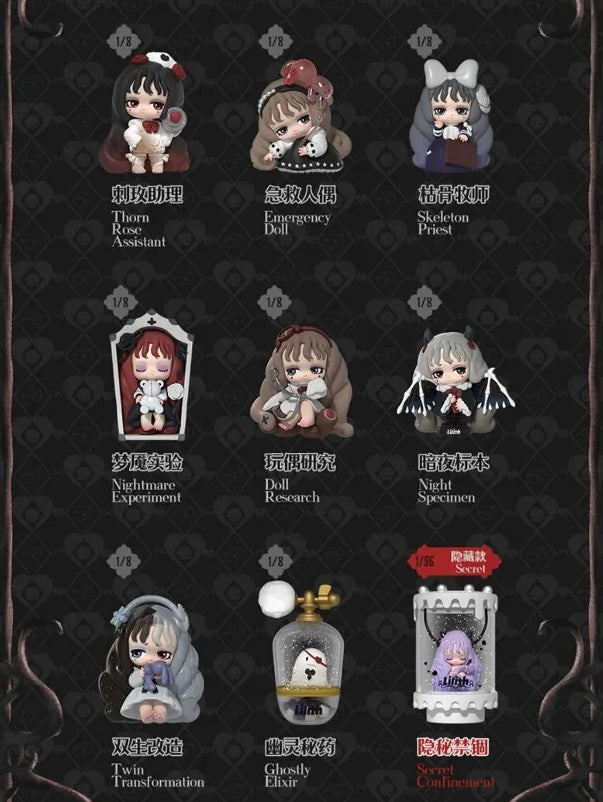 Lilith Secret Experiment - 1 set of non-duplicates