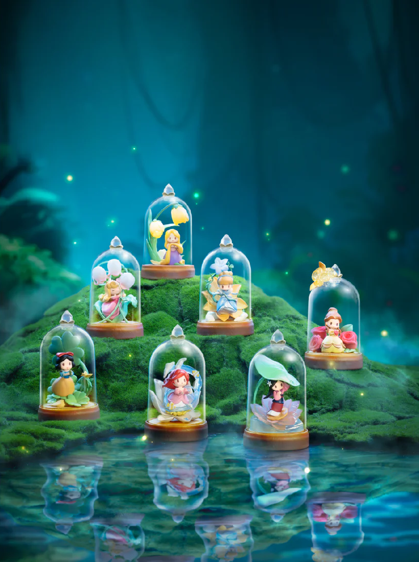 52TOYS Disney Princess D-baby Flowers & Shadows series blind box