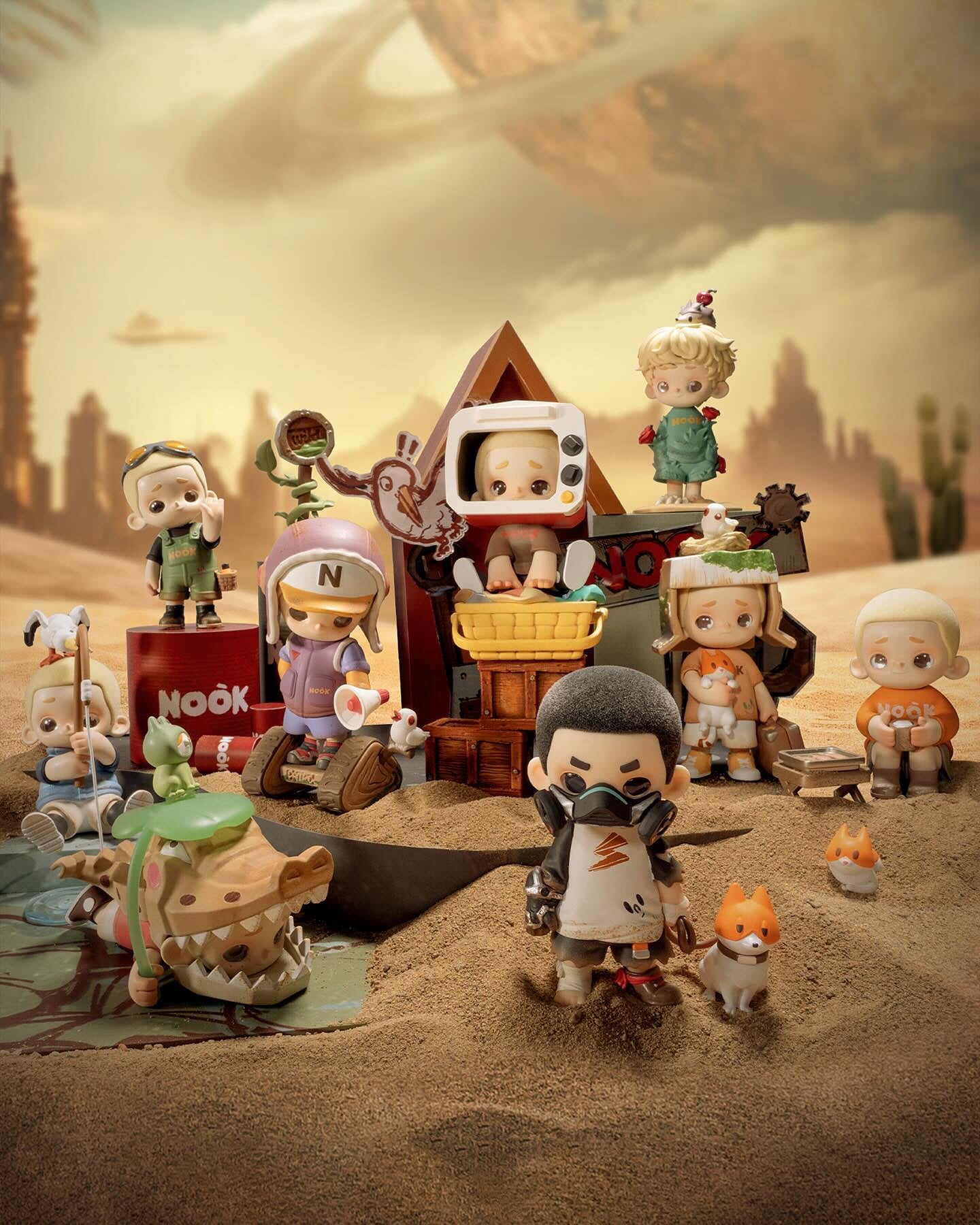 52TOYS Nook "Wasteland Park" blind box