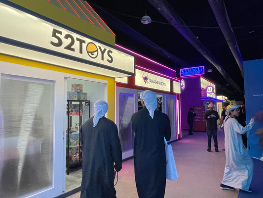 Sandoki & Comicave Shine at Animenia Abu Dhabi 2026 with 52TOYS Booth