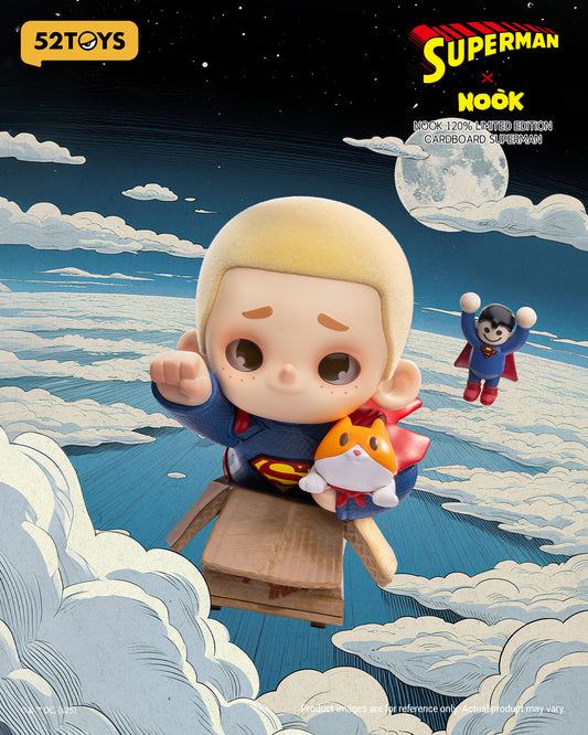 NOOK 120% Limited Edition – Cardboard Superman (52TOYS)