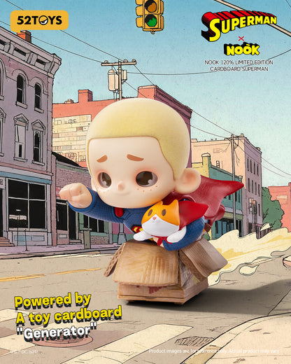 NOOK 120% Limited Edition – Cardboard Superman (52TOYS)