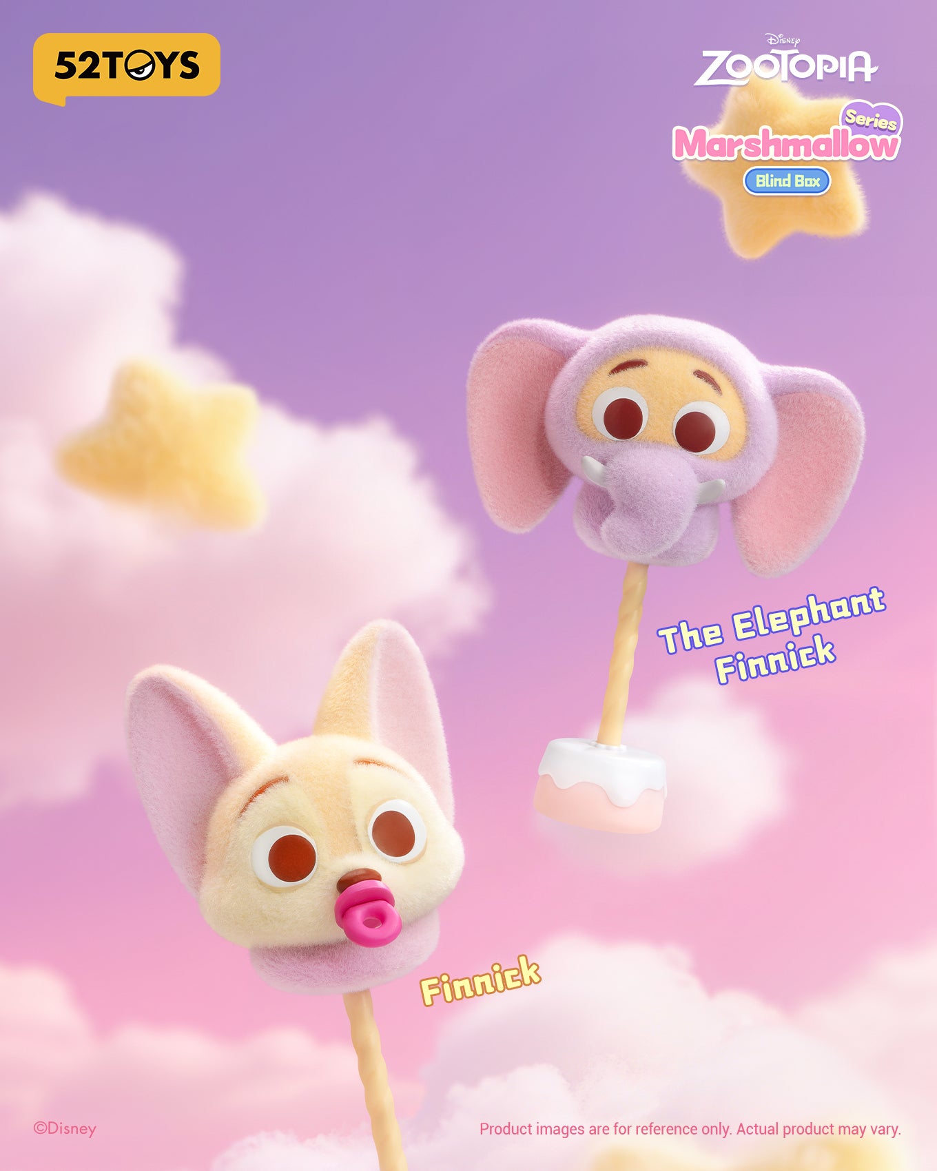 Zootopia Marshmallow Series Blind Box (52TOYS)