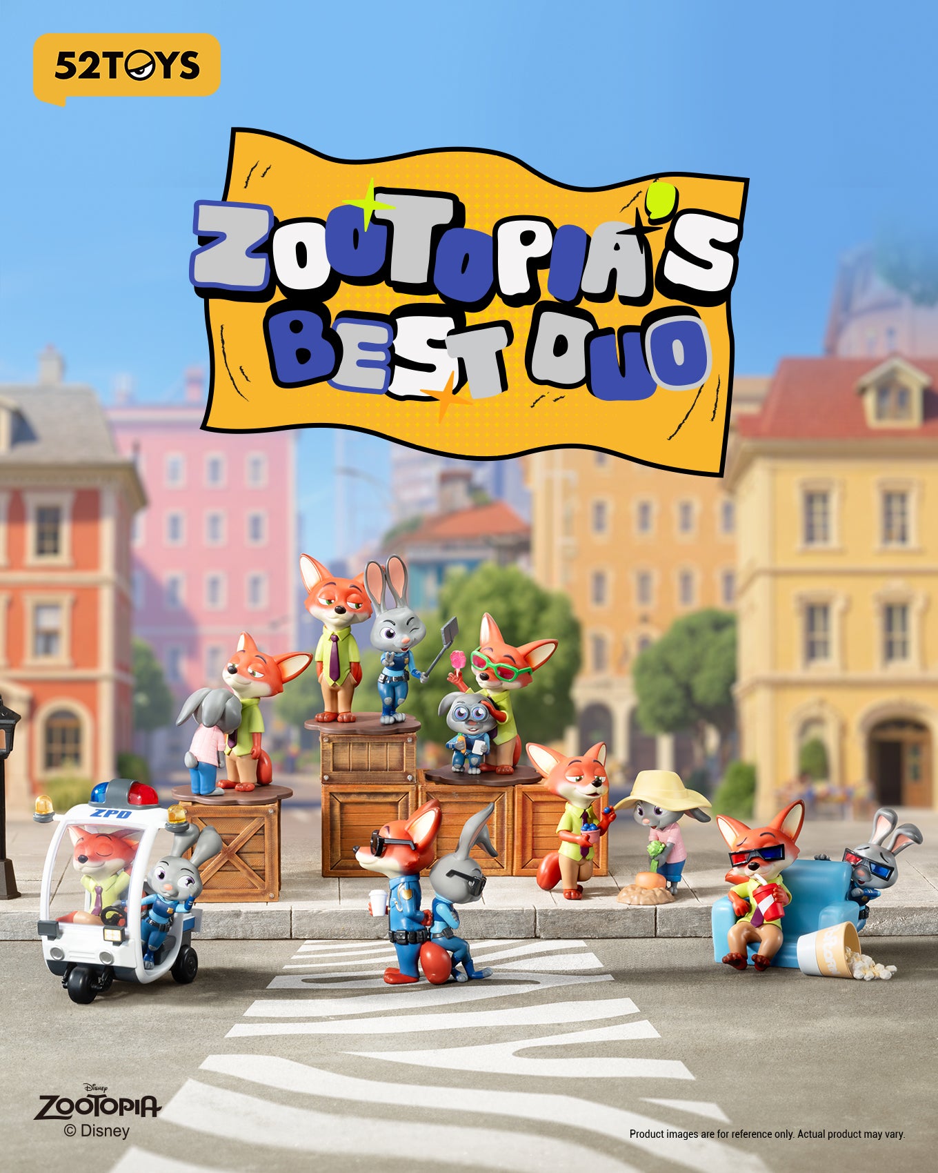 52TOYS Zootopia’s Best Duo blind box