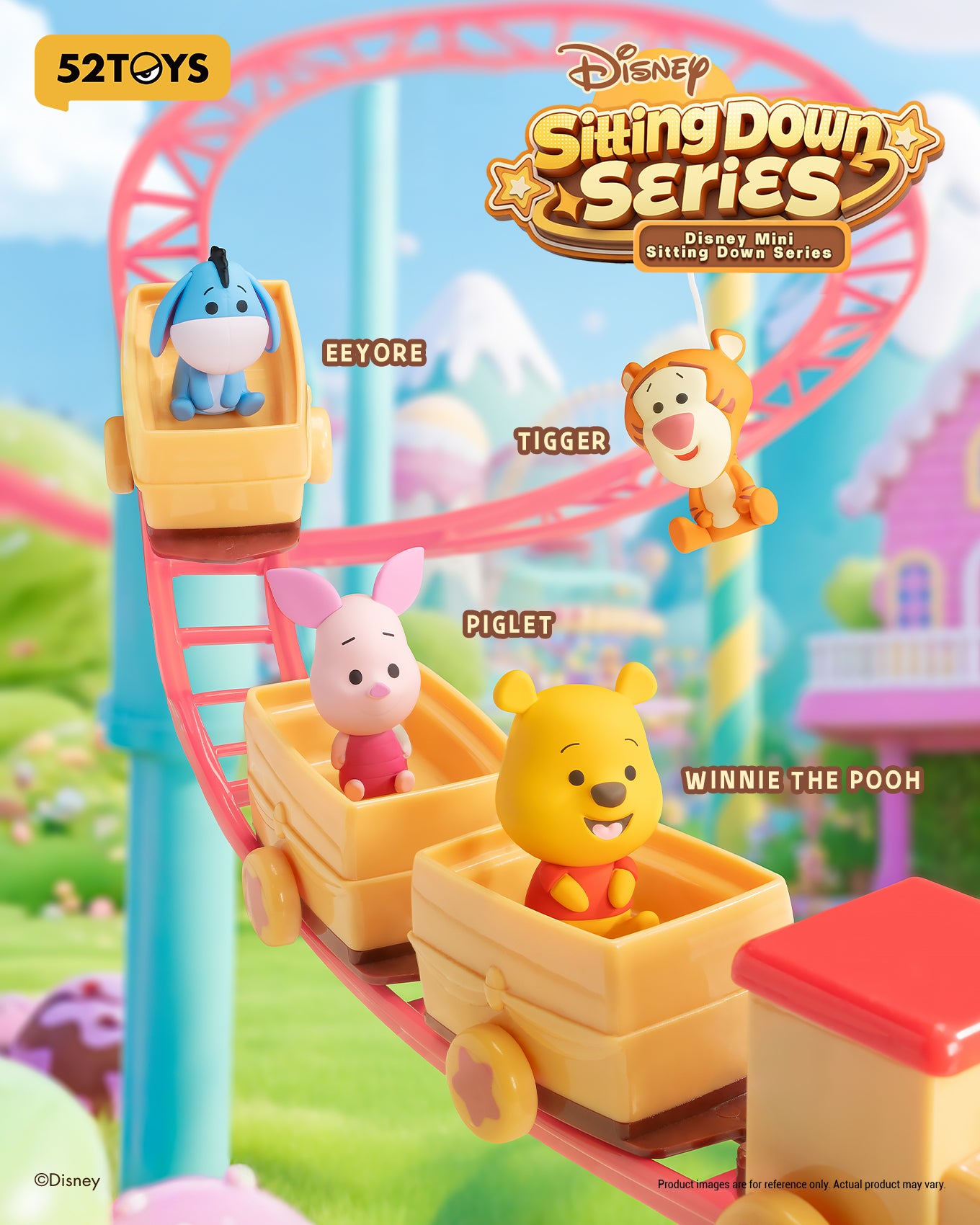 52TOYS Blind Bag: Disney Mini Sitting Down Series