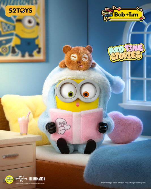 Minions "Bob & Tim – Best Buddies Forever" Series Vinyl Plush Keychain Blind Box - 52TOYS