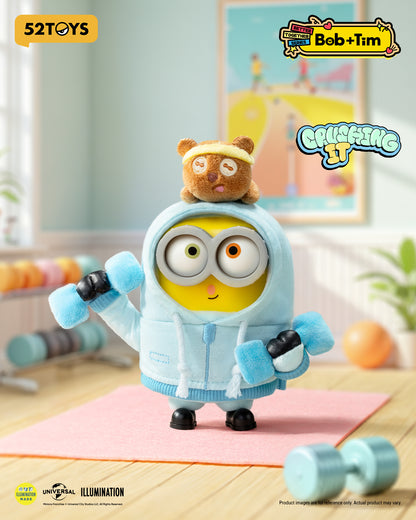 Minions "Bob & Tim – Best Buddies Forever" Series Vinyl Plush Keychain Blind Box - 52TOYS
