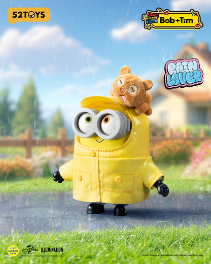 Minions "Bob & Tim – Best Buddies Forever" Series Vinyl Plush Keychain Blind Box - 52TOYS