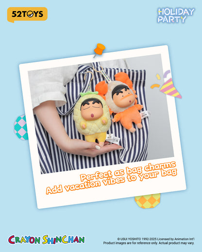 Crayon Shin-chan "Holiday Party" Series Vinyl Plush Keychain Blind Box - 52TOYS