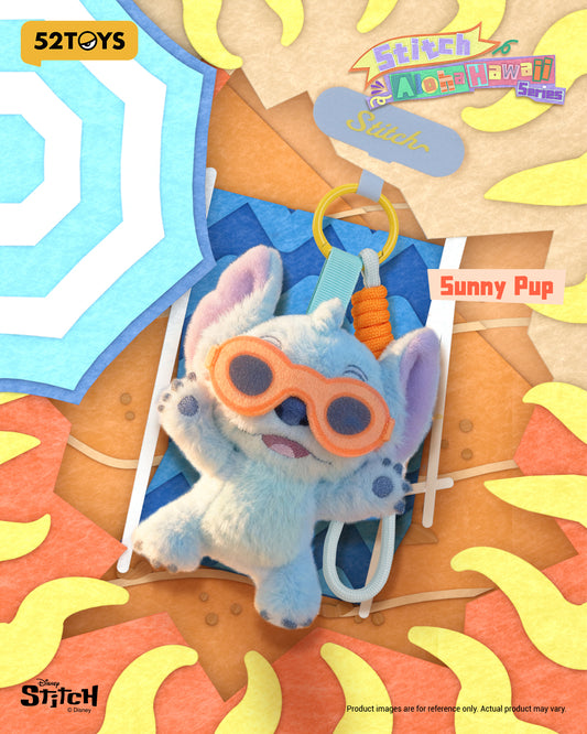 Stitch Aloha Hawaii Series Plush Phone Strap Blind Box (52TOYS)