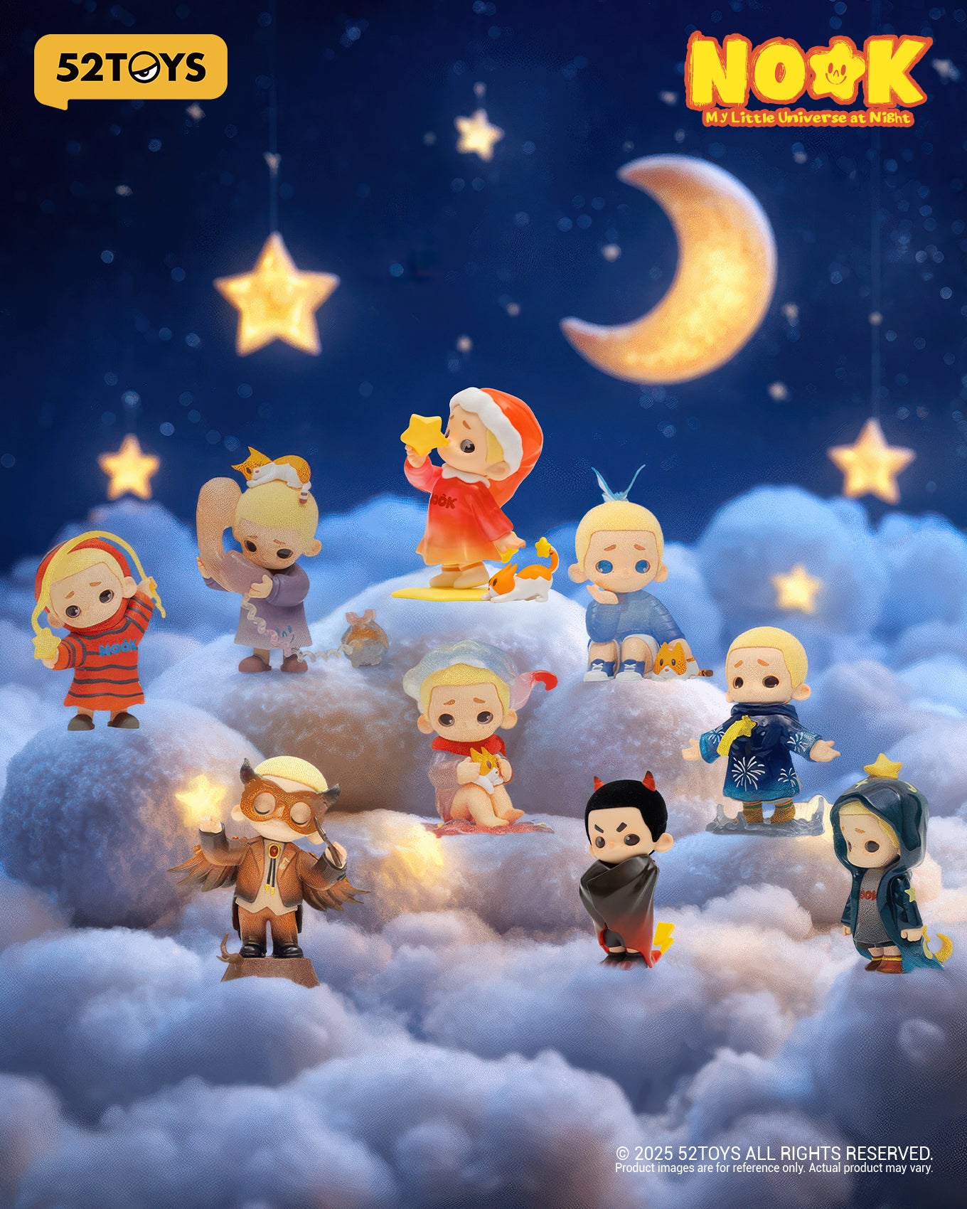 52TOYS blind box - NOOK: My Little Universe at Night