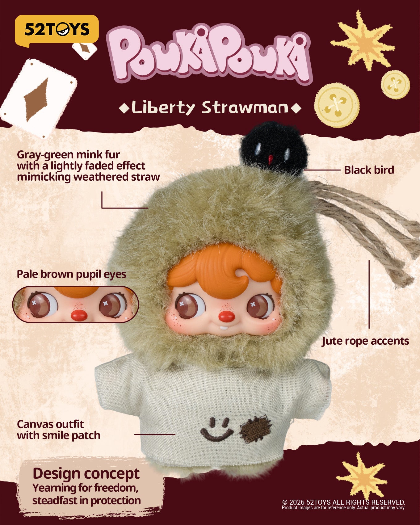 52TOYS PoukaPouka Me & I Vinyl Plush Blind Box