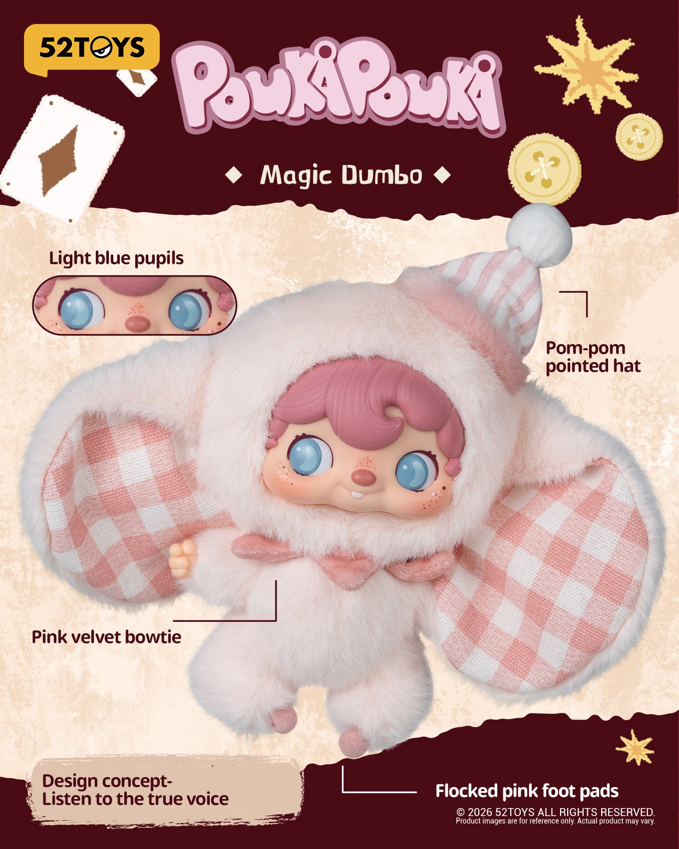 52TOYS PoukaPouka Me & I Vinyl Plush Blind Box