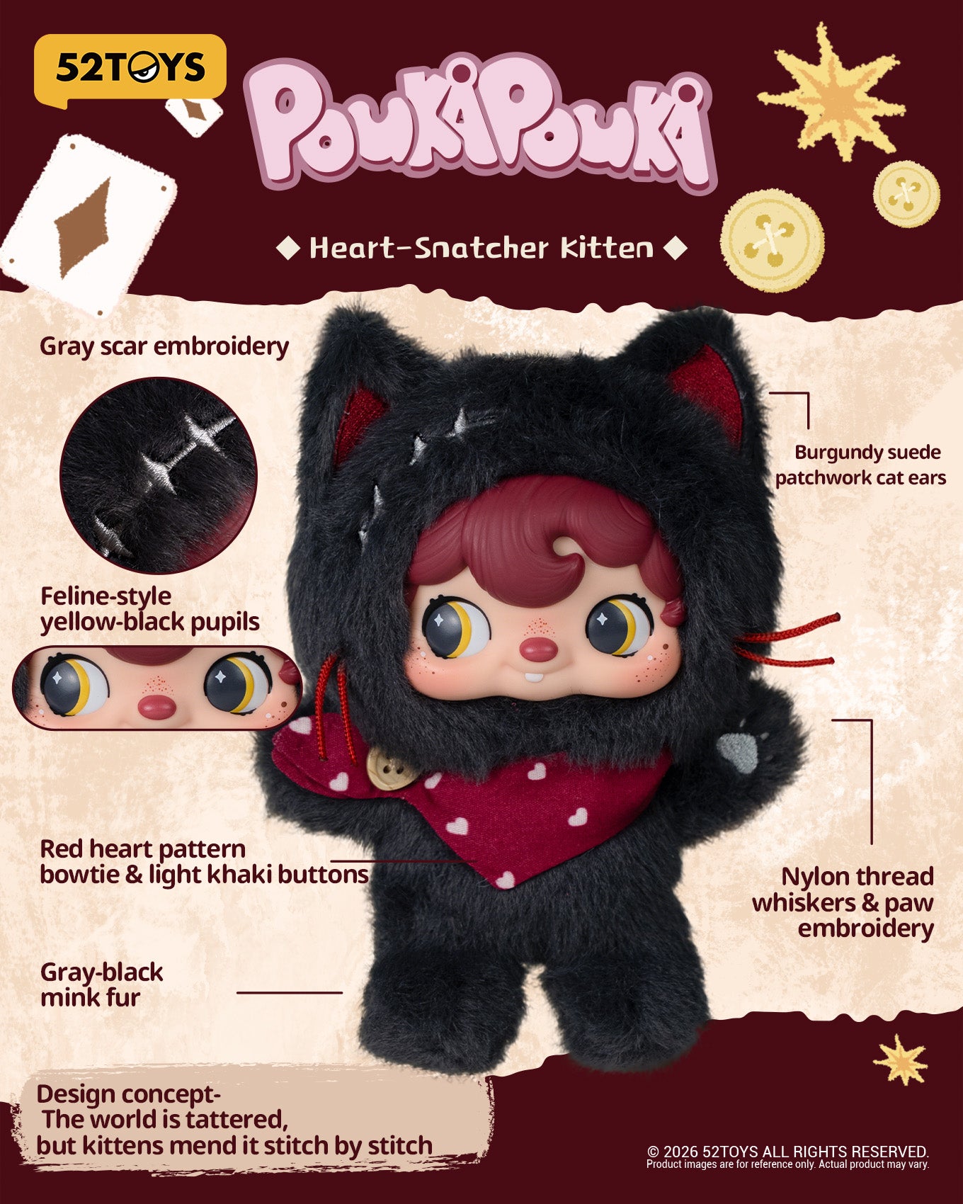 52TOYS PoukaPouka Me & I Vinyl Plush Blind Box