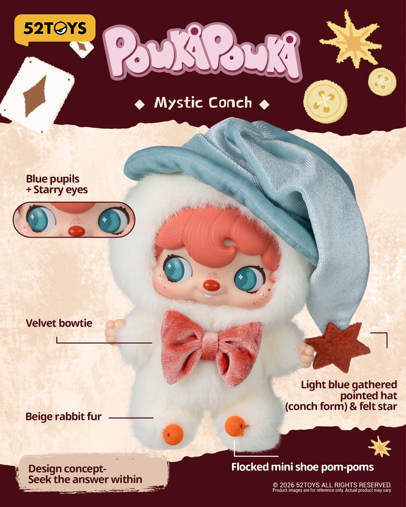 52TOYS PoukaPouka Me & I Vinyl Plush Blind Box