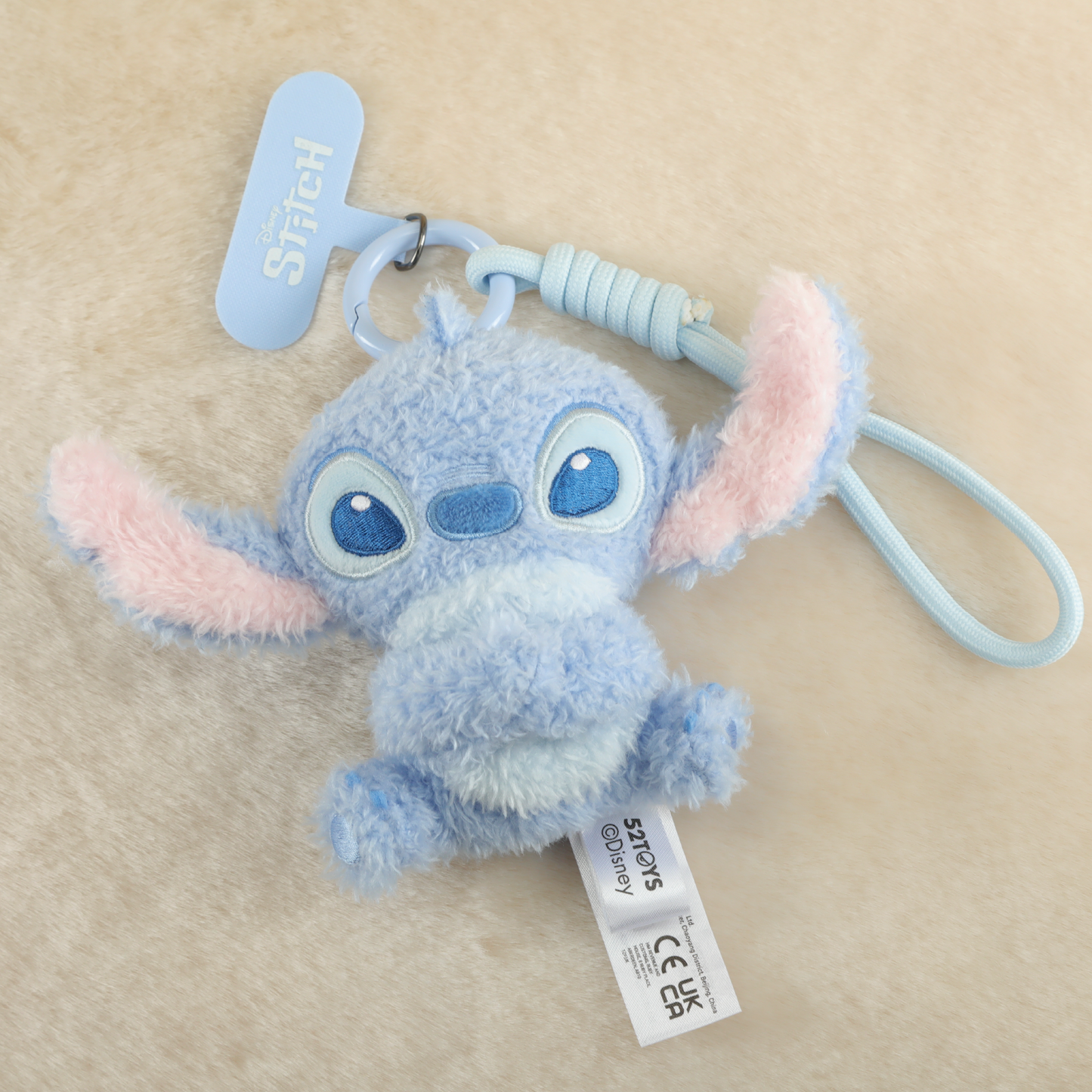 Stitch Flat Plush Mobile Phone Lanyard Blind Box - 52TOYS