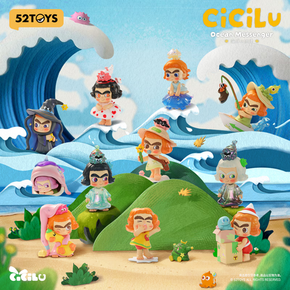 52TOYS CiCiLu Ocean Messenger Series blind box