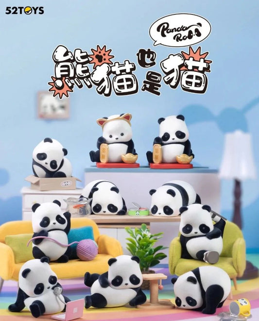 Panda Roll “Panda as a Cat" blind box - 1 set of non-duplicates