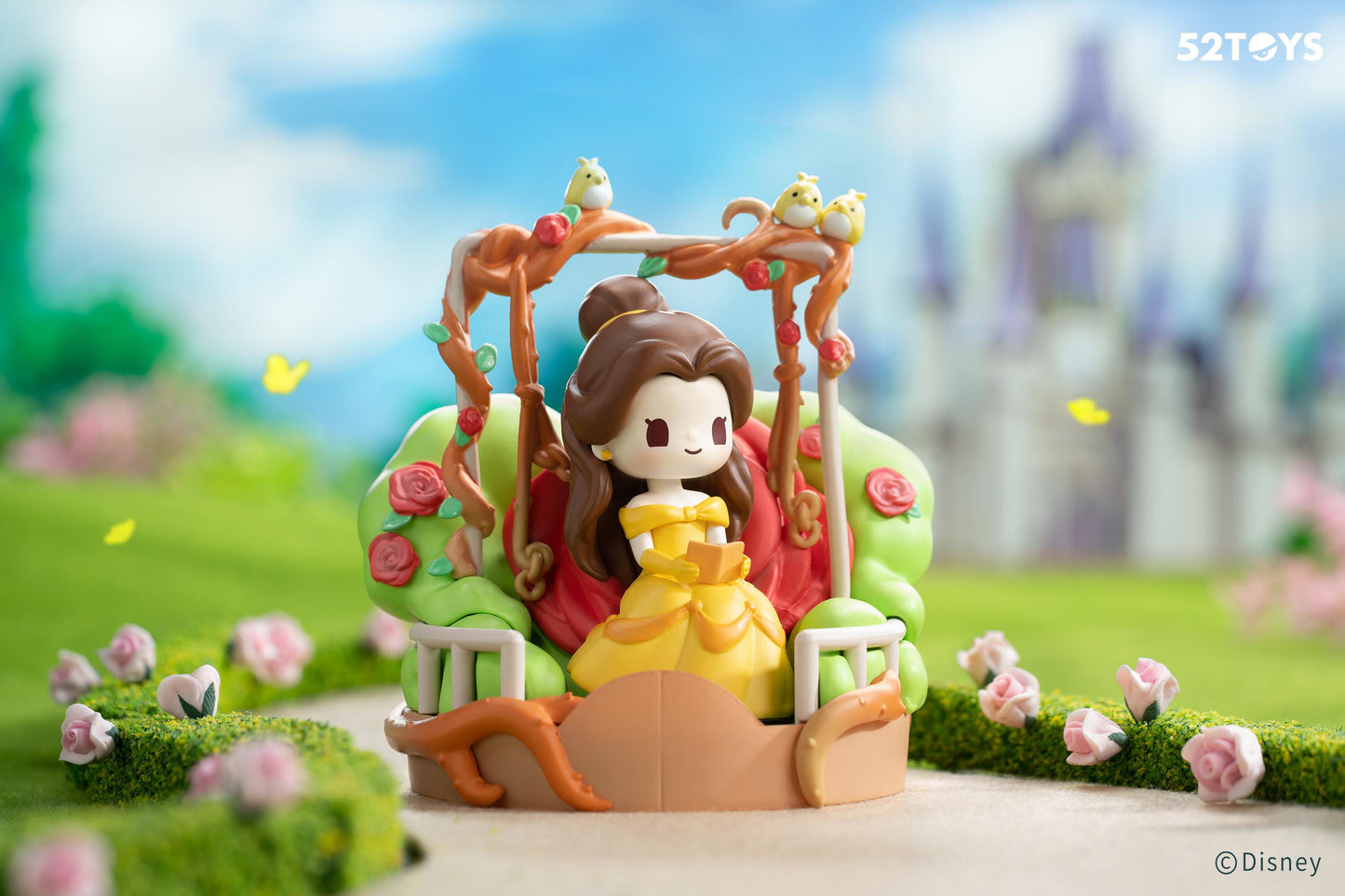 52TOYS Disney Princess Floral Swing blind box - 1 random pc