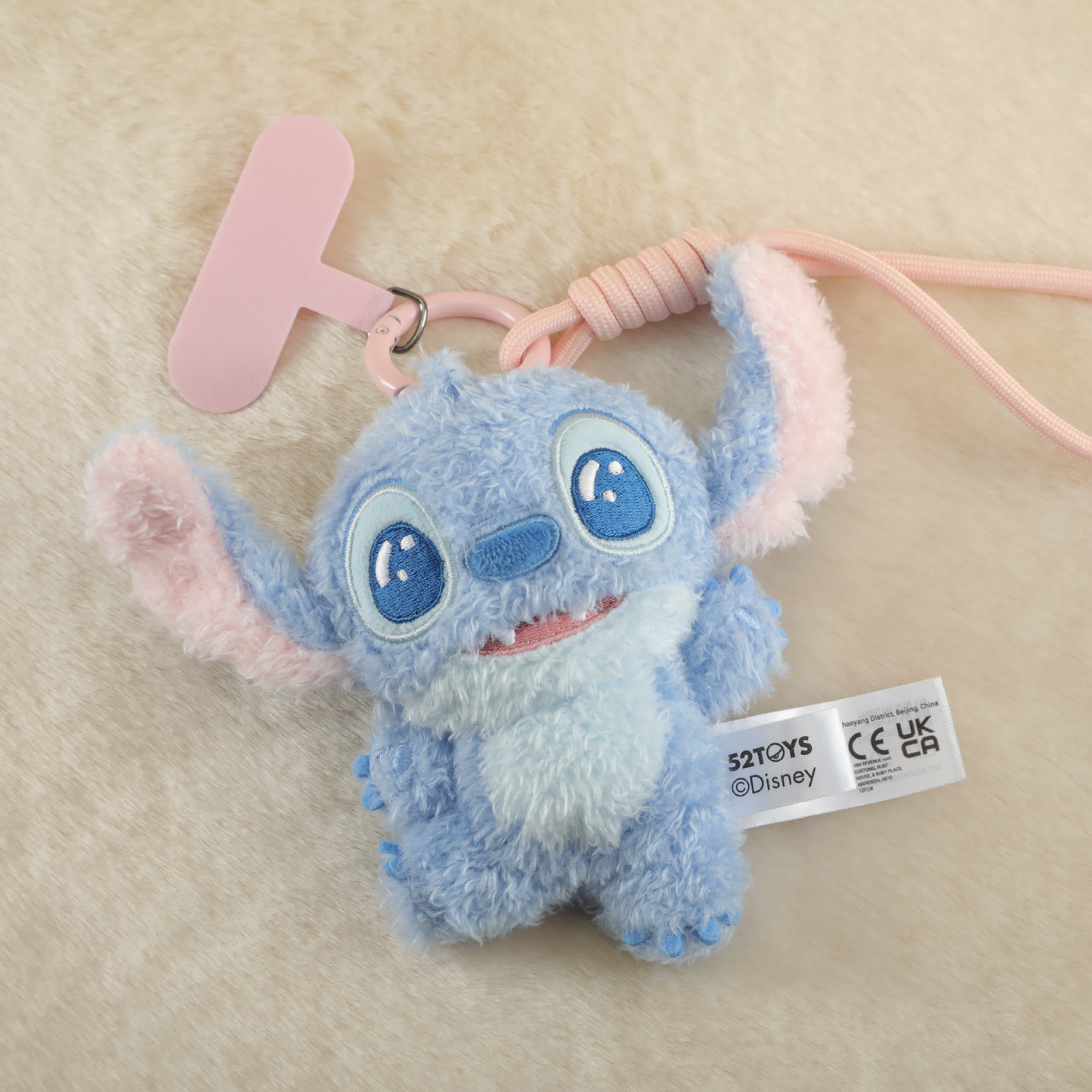 Stitch Flat Plush Mobile Phone Lanyard Blind Box - 52TOYS