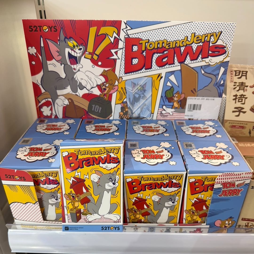 Tom & Jerry Brawls blind box - 1 set of non-duplicates