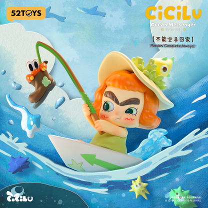 52TOYS CiCiLu Ocean Messenger Series blind box