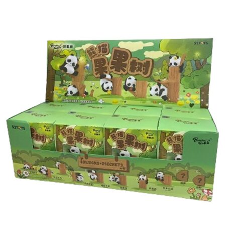 52TOYS Panda Roll "Fruit Tree Climbing" series blind box - 1 set of non-duplicates