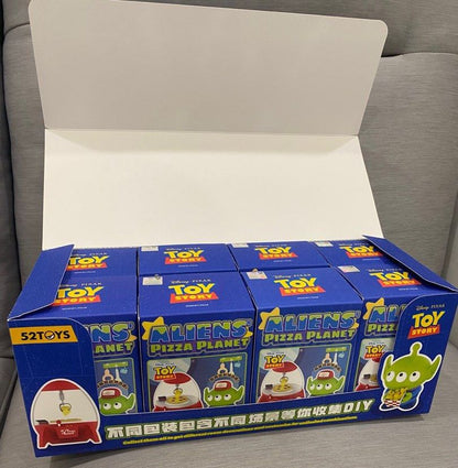 Aliens' Pizza Planet blind box - 1 set of non-duplicates