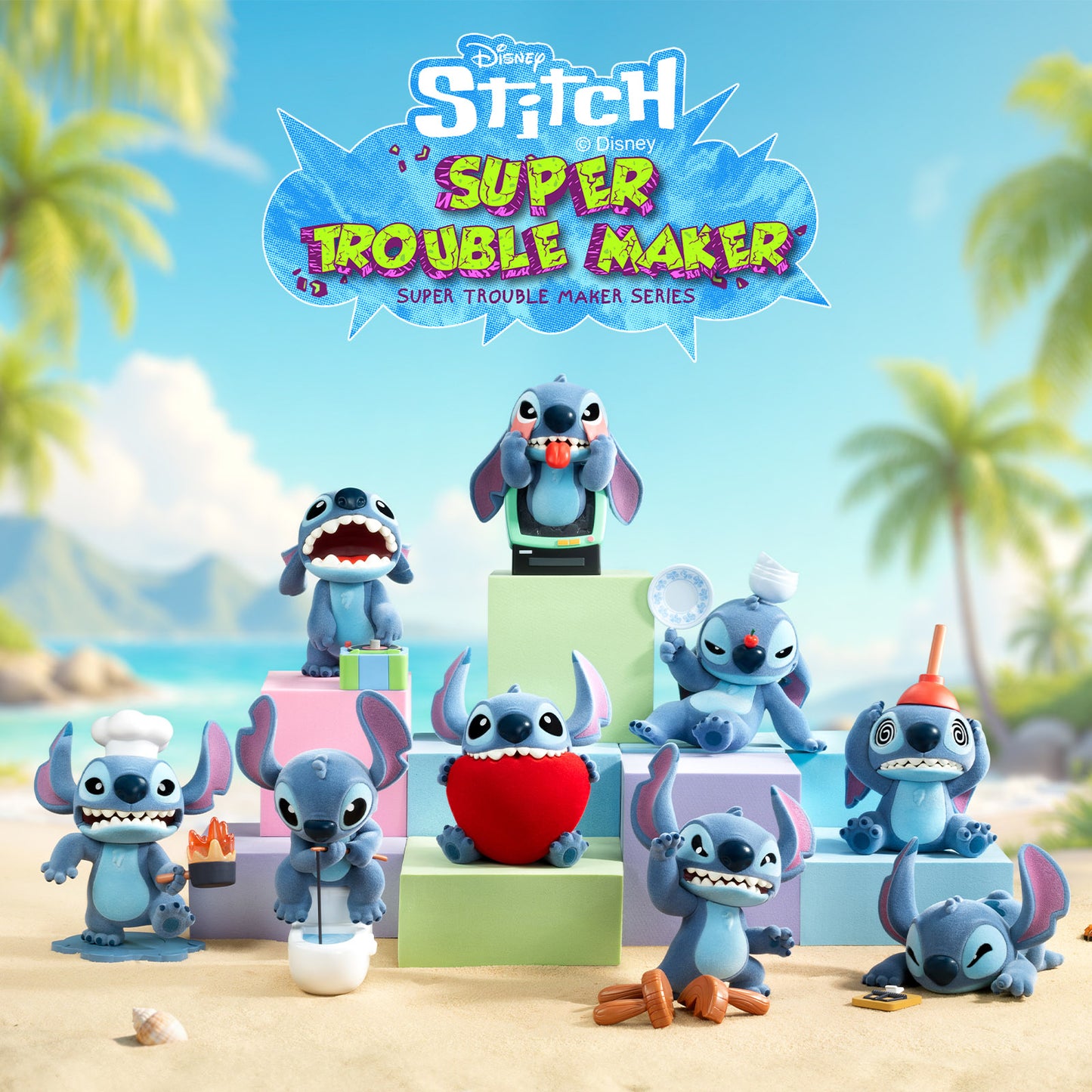 Stitch – Super Trouble Maker Series blind box (52TOYS)