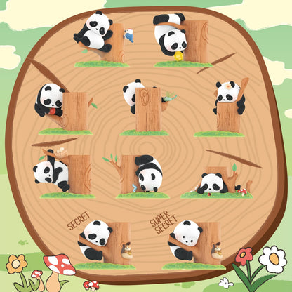 52TOYS Panda Roll "Fruit Tree Climbing" series blind box - 1 set of non-duplicates