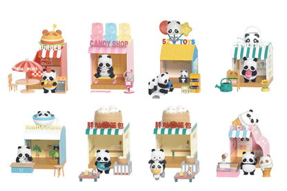52TOYS Panda Roll Shopping Street blind box - 1 set of non-duplicates