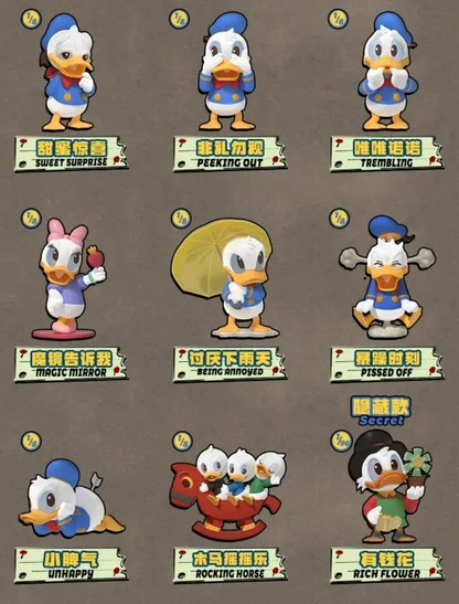 Donald Duck Club blind box - 1 set of non-duplicates