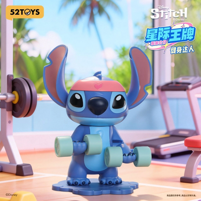 52TOYS blind box: Stitch Galactic Ace Wind-Up Toy Series