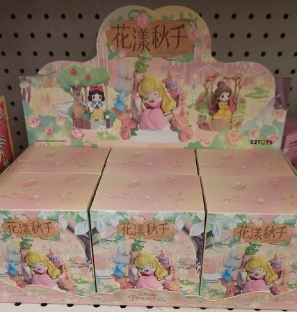 52TOYS Disney Princess Floral Swing blind box - 1 set of non-duplicates