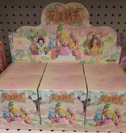 52TOYS Disney Princess Floral Swing blind box - 1 set of non-duplicates