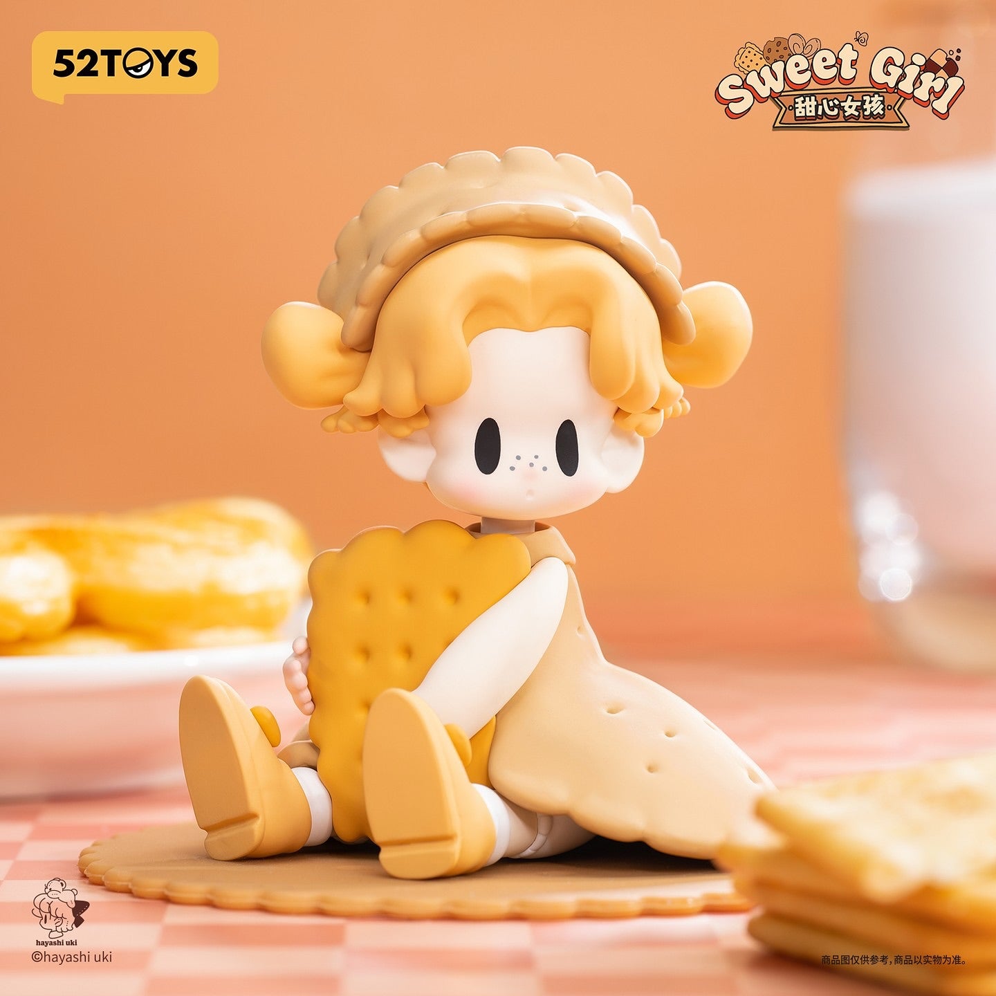 52TOYS Uki Sweet Girl blind box - 1 random pc