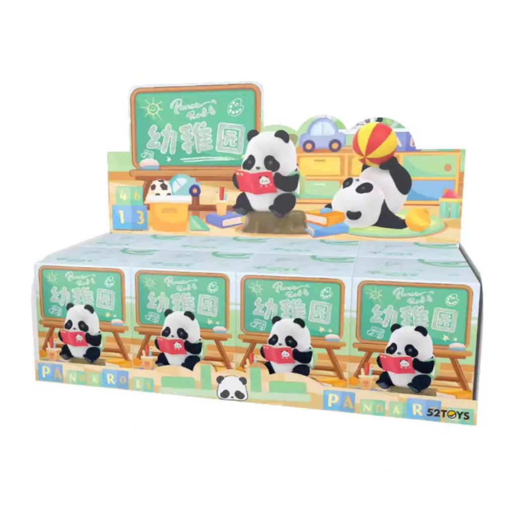 52TOYS Panda Roll Kindergarten blind box - 1 set of non-duplicates