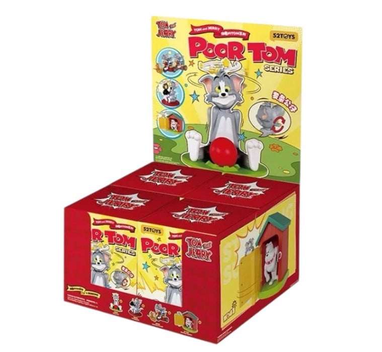 Blind box - Tom & Jerry "Poor Tom" wind-up toy - 1 set of non-duplicates