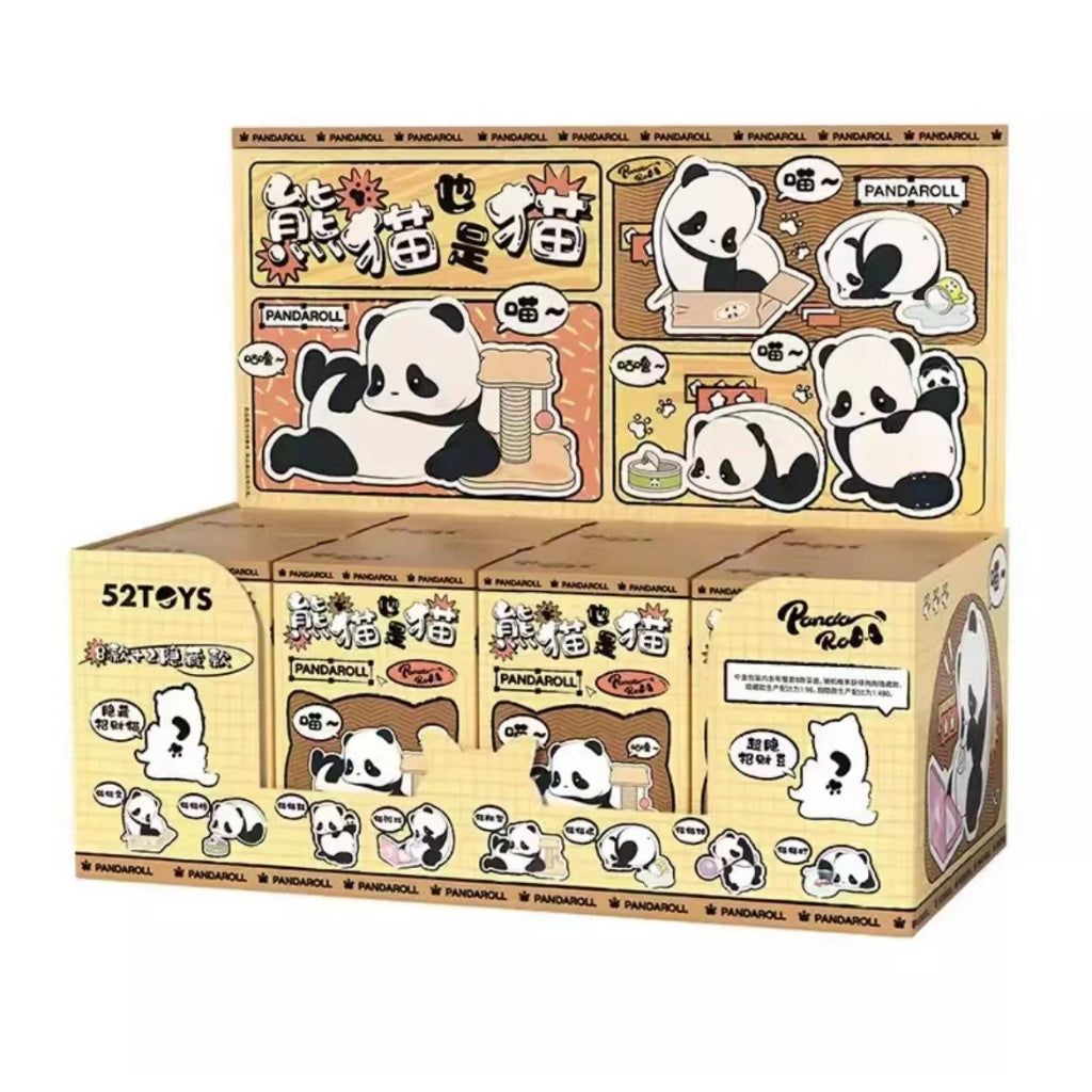 Panda Roll “Panda as a Cat" blind box - 1 set of non-duplicates